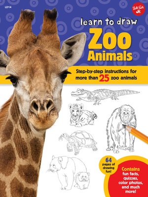cover image of Learn to Draw Zoo Animals